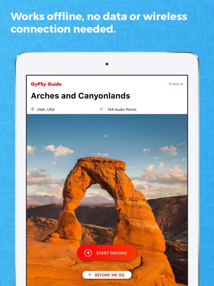 صور Arches Canyonlands GyPSy Guide iPad