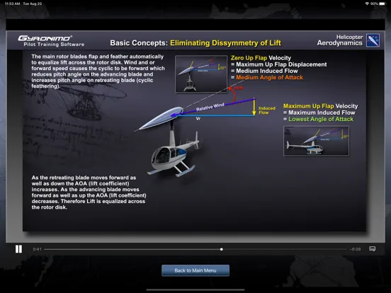 Helicopter Aerodynamics iPad  Ekran Görüntüleri