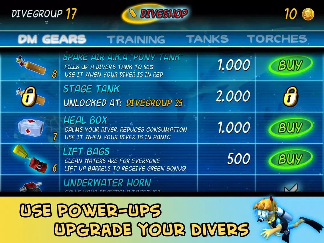 DiveMaster - Guide scuba divers in the best underwater deep sea diving adventure game, collect and share photos about ocean animals iPad  Screenshots