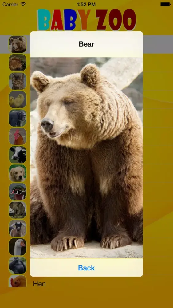Baby Zoo - Animal Sounds And Pictures स्क्रीनशॉट