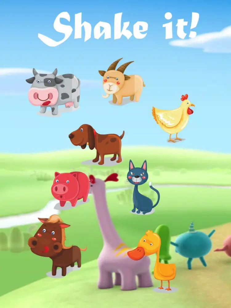Farm Rattle Toy iPad  سکرین شاٹس