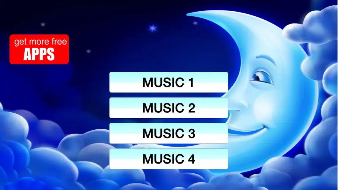 Capturas de tela do Sleeping Sounds for Baby HD