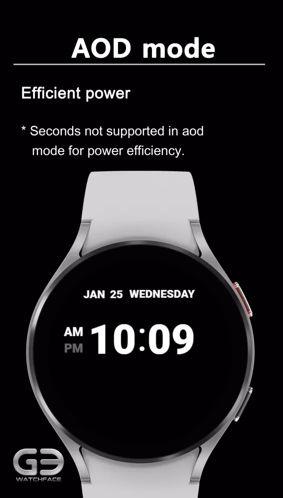 Capturas de pantalla de GYD008:Digital watchface
