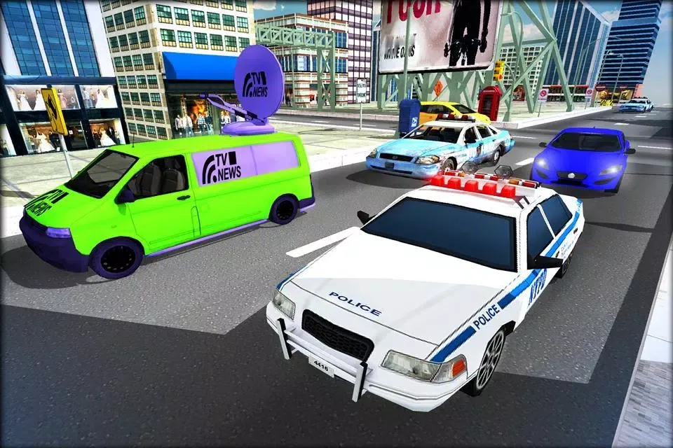 Cop Car Driver 3D Simulator Screenshots