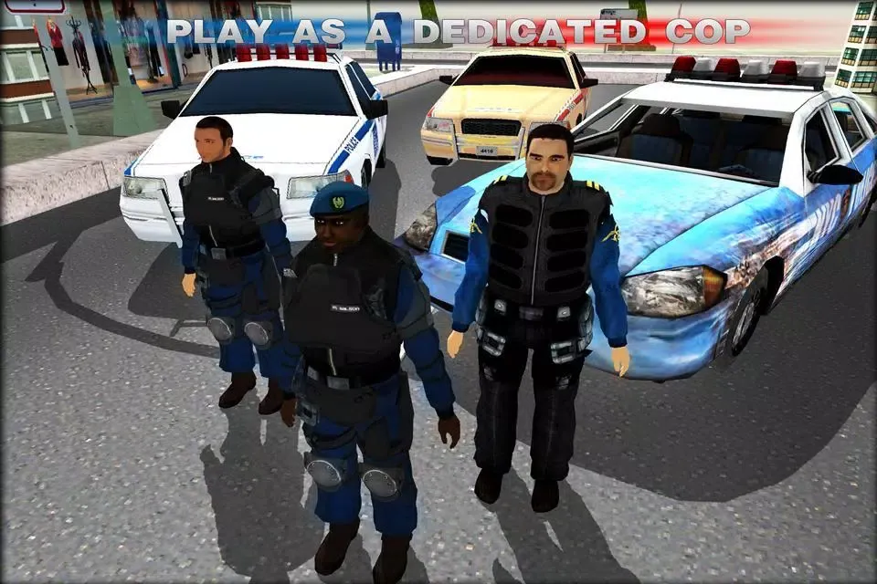 Cop Car Driver 3D Simulator Screenshots