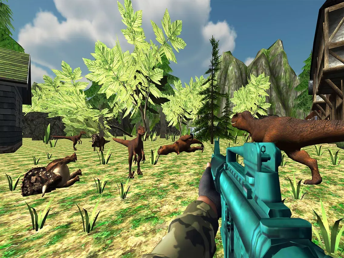 Zrzuty ekranu Dinosaur Hunter- Hunting Game iPad 