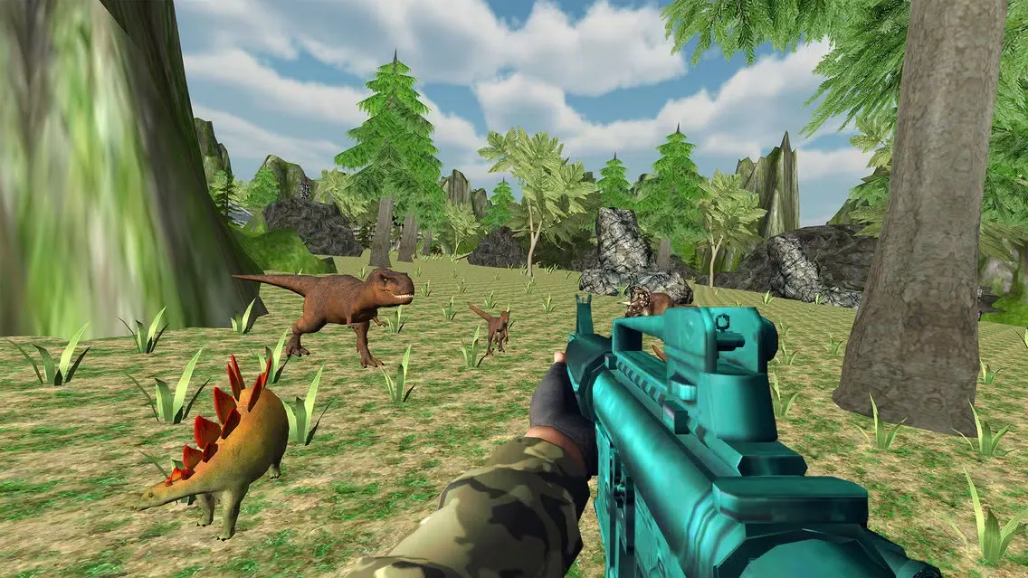 Zrzuty ekranu Dinosaur Hunter- Hunting Game