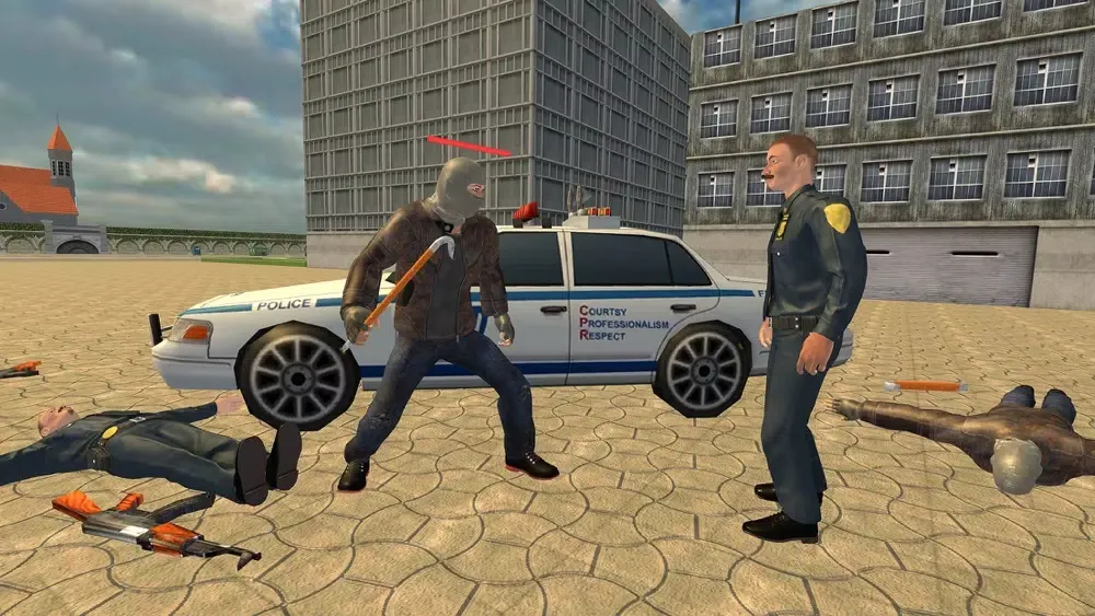 Скриншоты Spider Stickman Crime City 3D