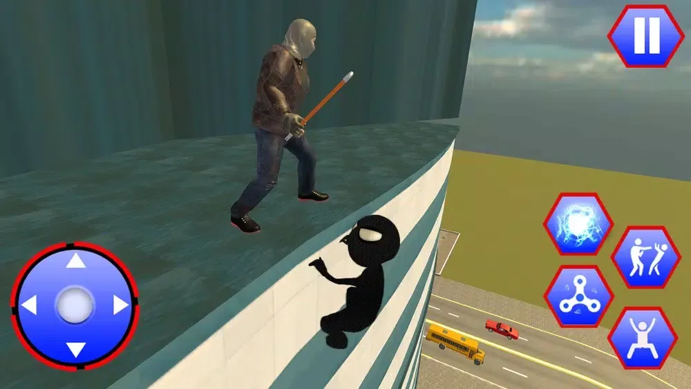 Скриншоты Spider Stickman Crime City 3D