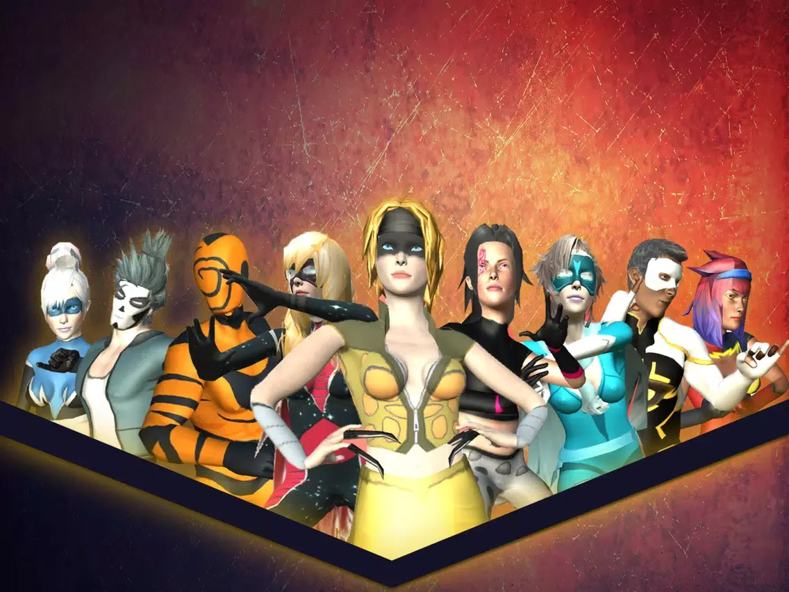 Superhero Legends Justice Sim iPad 应用截图