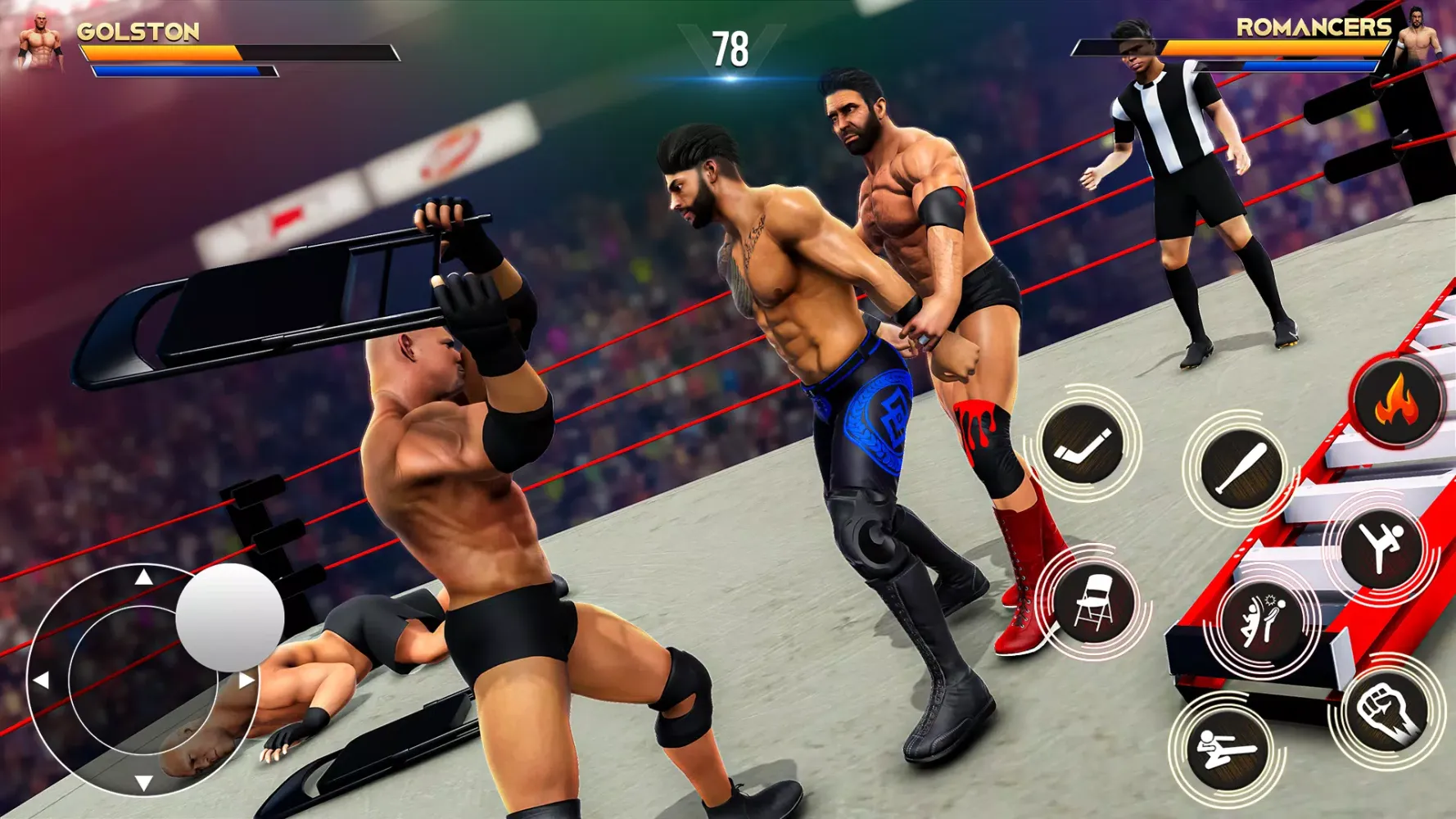 Real Ring Wrestling Game 2024 Screenshots