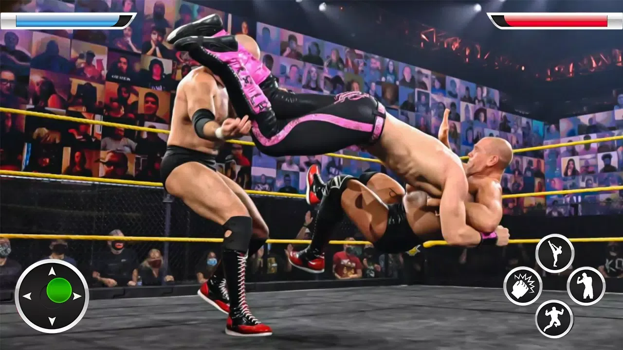Tangkapan layar Wrestling Games-Fighting Games