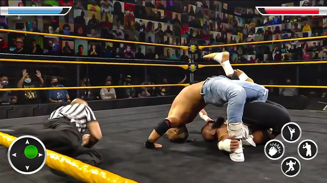 Tangkapan layar Wrestling Games-Fighting Games