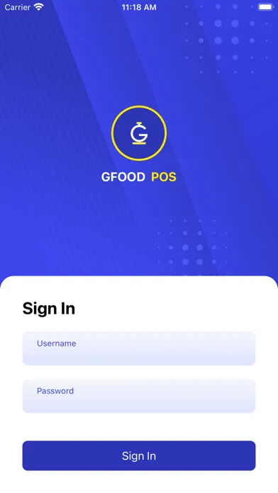 Captures d'écran de GFood Merchant