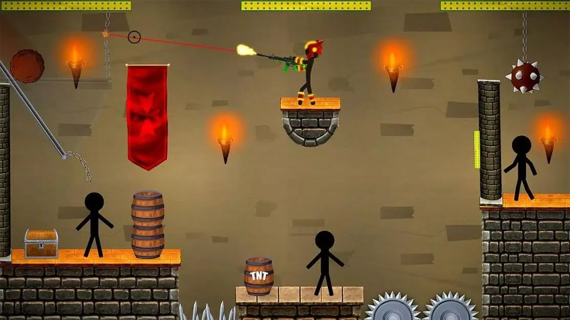 Captures d'écran de Stick Man: Shooting Game