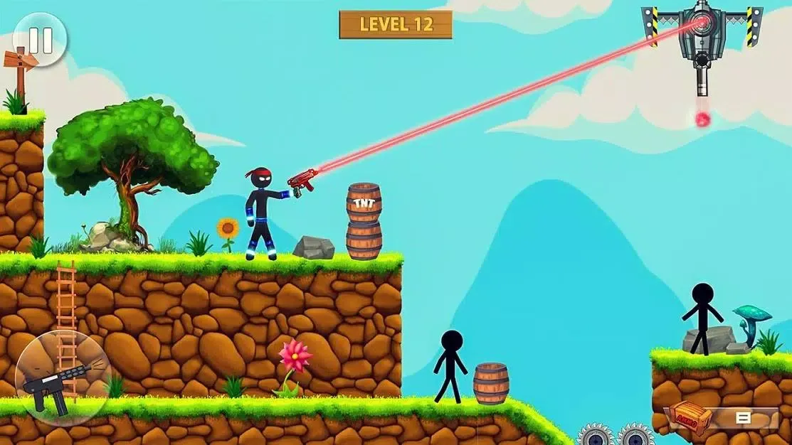 Captures d'écran de Stick Man: Shooting Game