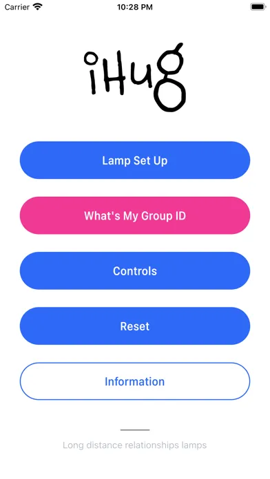 Tangkapan layar iHug Lamps