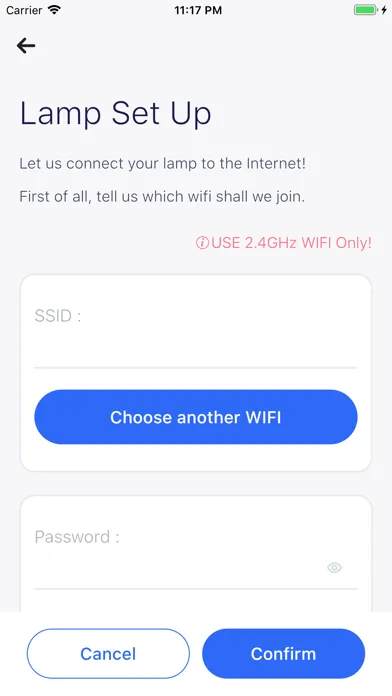 Tangkapan layar iHug Lamps