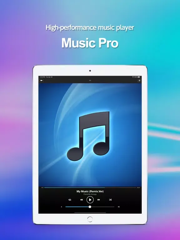 Music Pro - Streaming Player iPad  Ekran Görüntüleri