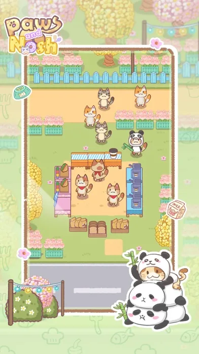 ภาพหน้าจอของ Paws and Nosh
