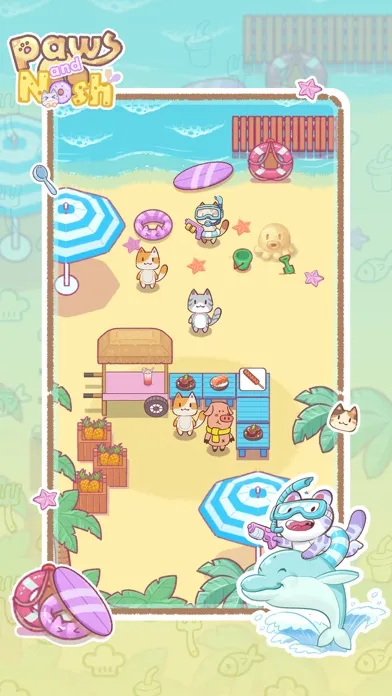 ภาพหน้าจอของ Paws and Nosh