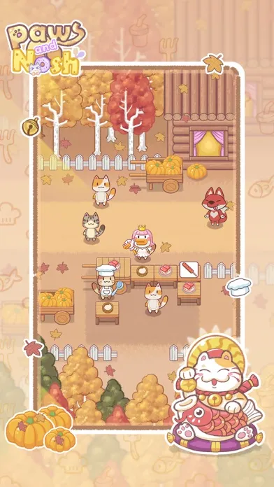 ภาพหน้าจอของ Paws and Nosh
