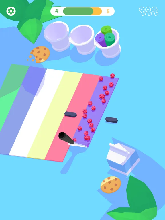 Ice Cream Rolls iPad  Screenshots
