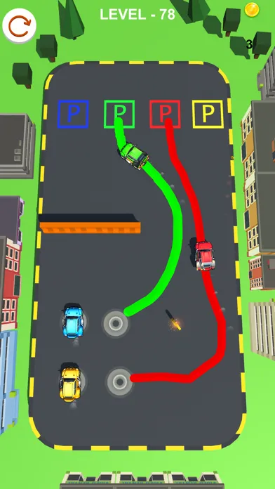 Tangkapan layar Park Kings 3D -Sort Parking.IO