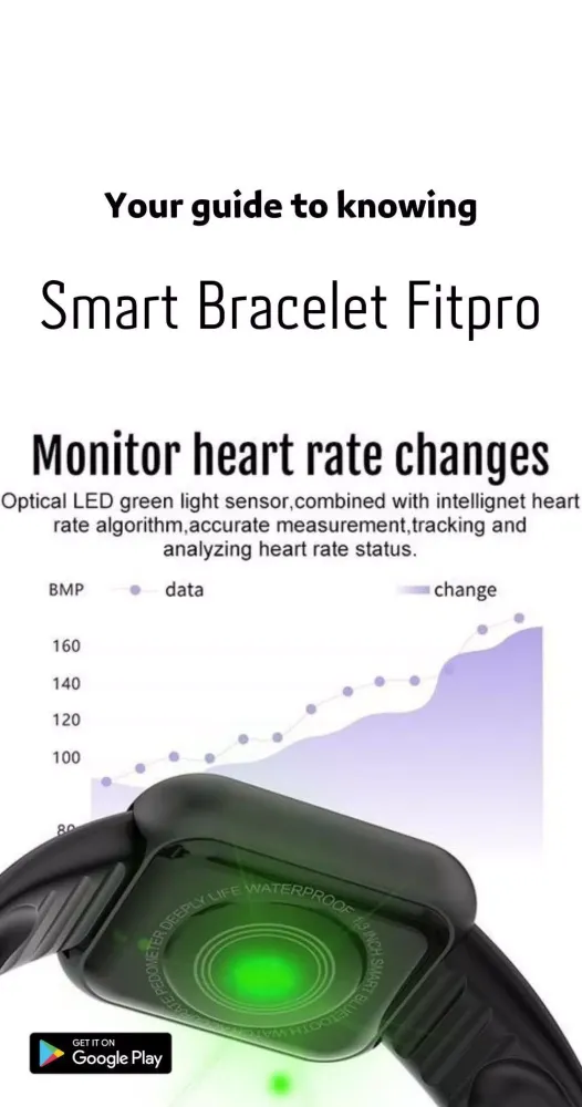 Smart Bracelet Fitpro App Hint Screenshots