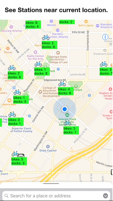 Bike Stations Atlanta应用截图
