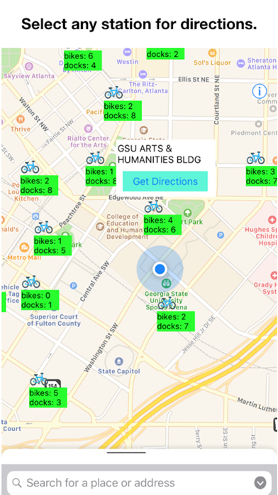 Bike Stations Atlanta应用截图