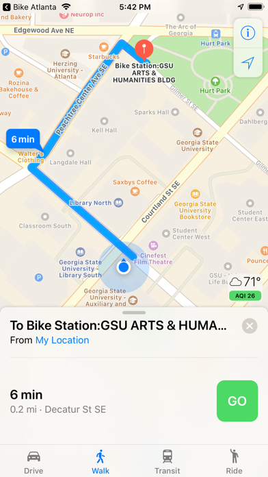 Bike Stations Atlanta应用截图