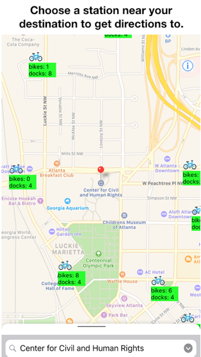 Bike Stations Atlanta应用截图