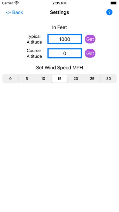 Golf Club Distance スクリーンショット