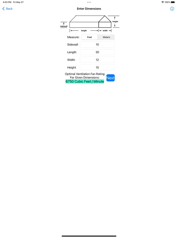 Greenhouse Planner iPad  Screenshots