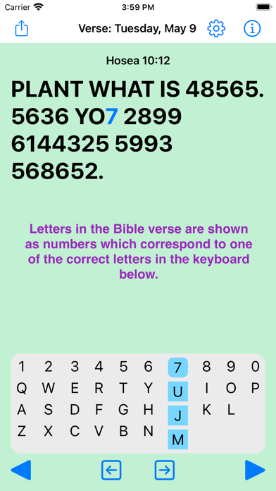 Bible Verse Puzzler Screenshots