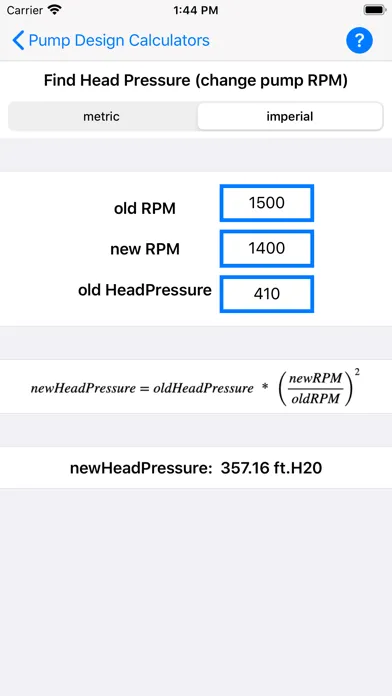 تصاویر Pump Design Calculator