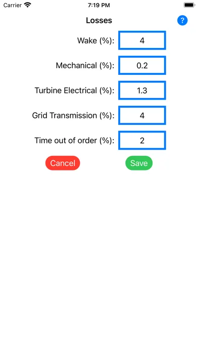 Wind Turbine Calculator স্ক্রিনশট