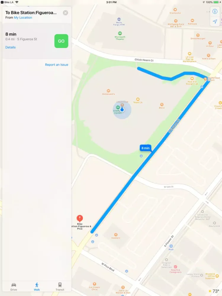 Bike Stations LA iPad  سکرین شاٹس