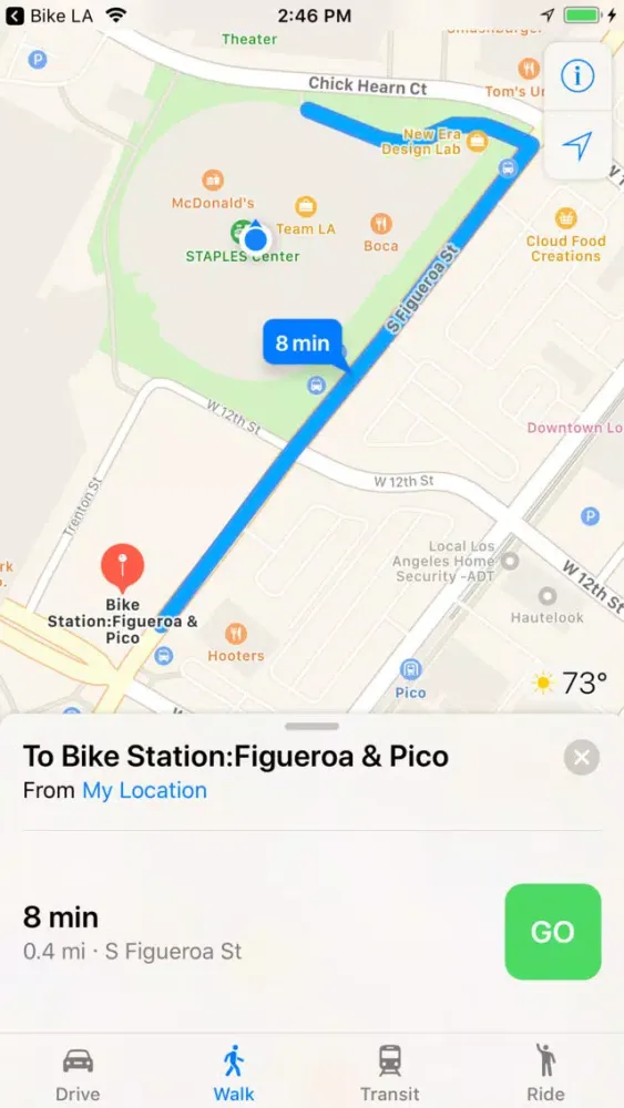 Bike Stations LA سکرین شاٹس