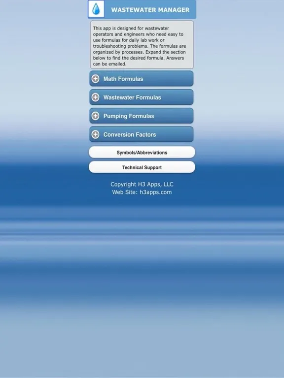 تصاویر Wastewater Manager iPad 
