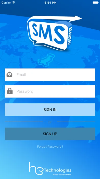 Branded SMS Pakistan স্ক্রিনশট