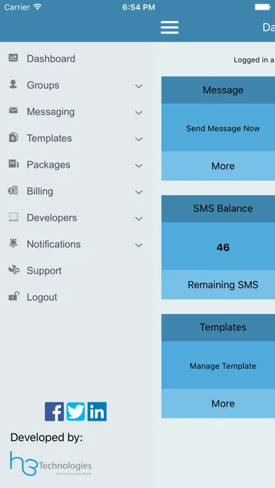 Branded SMS Pakistan স্ক্রিনশট