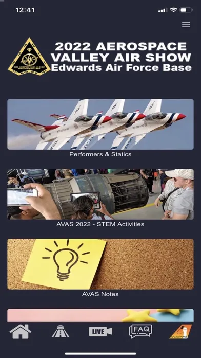 Capturas de tela do Edwards Air Force Base