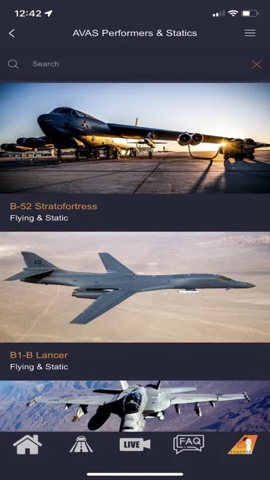 Capturas de tela do Edwards Air Force Base