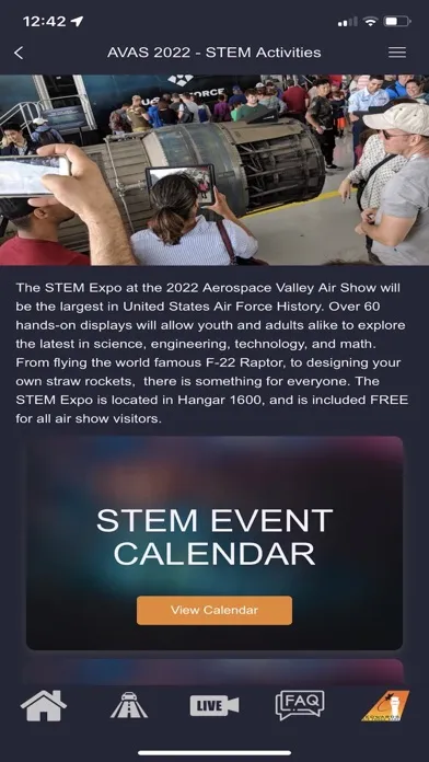 Capturas de tela do Edwards Air Force Base