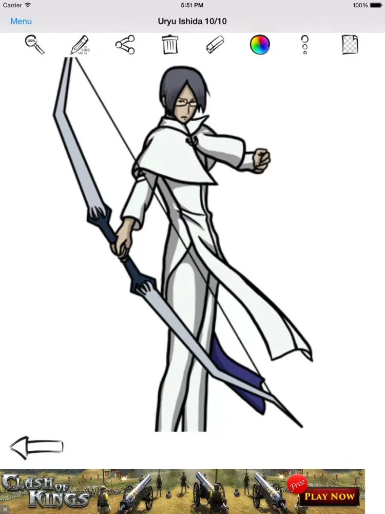Capturas de pantalla de Drawing Manga and Anime iPad 