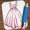 Drawing Evening Dresses