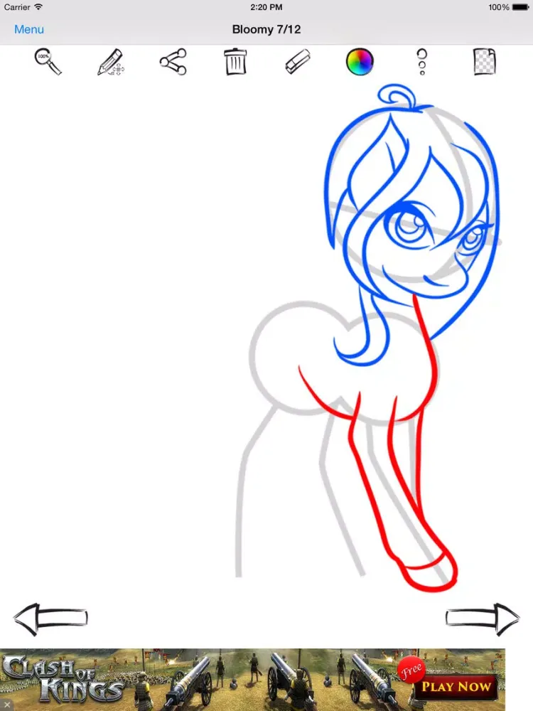 Drawing Fairy Pony iPad  Screenshots
