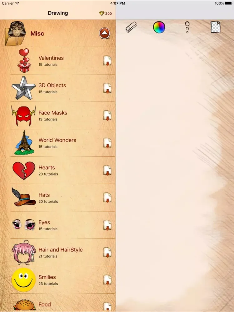 Screenshot di Drawing Lovely Valentines iPad 